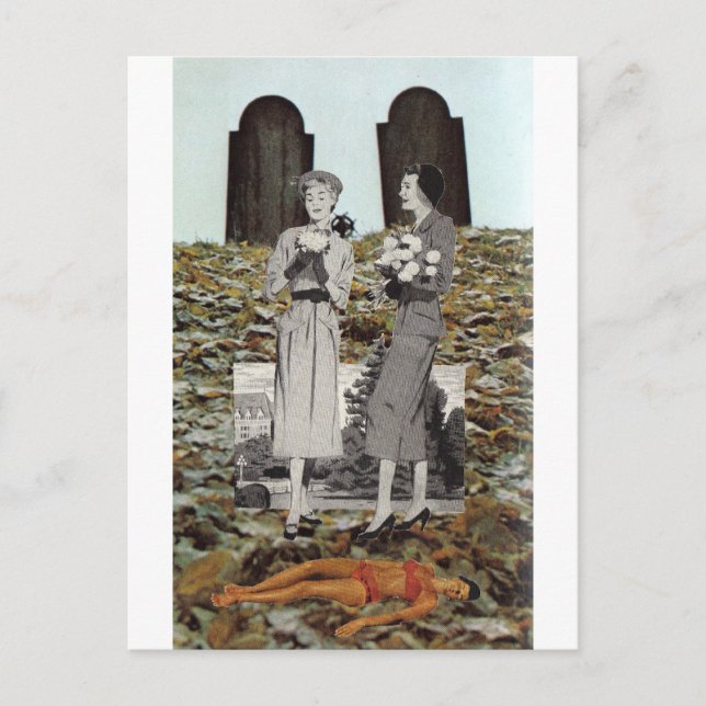 This is the End & its Still Living! Postcard (Front)