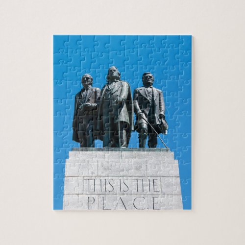 This is the Place Monument _ Utah Jigsaw Puzzle