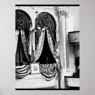 This is the private box in Ford's Theatre, Washing Poster