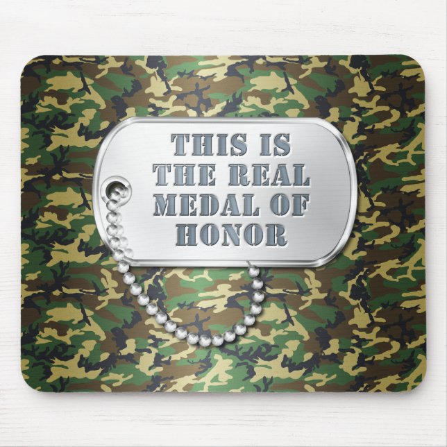 This is the REAL Medal of Honor Mouse Pad (Front)