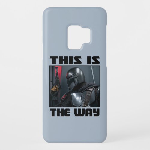 This Is The Way _ Mandalorian Profile Case_Mate Samsung Galaxy S9 Case