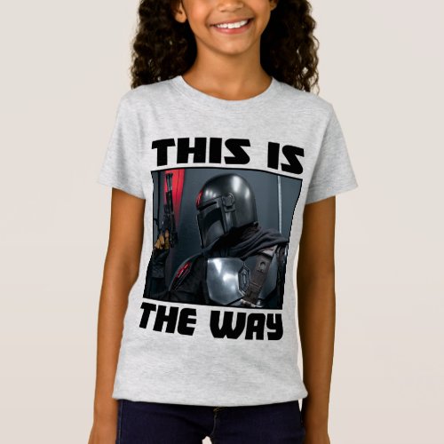 This Is The Way _ Mandalorian Profile T_Shirt