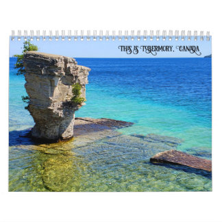 This is Tobermory Canada Calendar