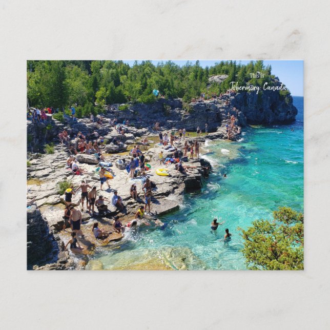 This is Tobermory, Canada  Postcard (Front)