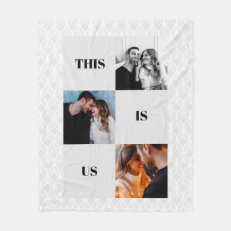This is Us Picture Collage Fleece Blanket