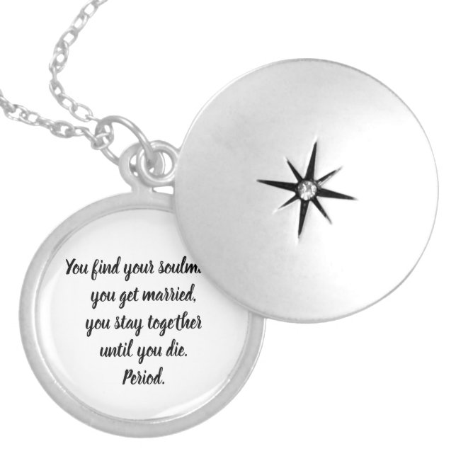 This Is Us Quote Locket Necklace (Front)