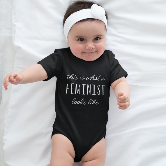 This is What a Feminist Looks Like Baby Bodysuit (Creator Uploaded)
