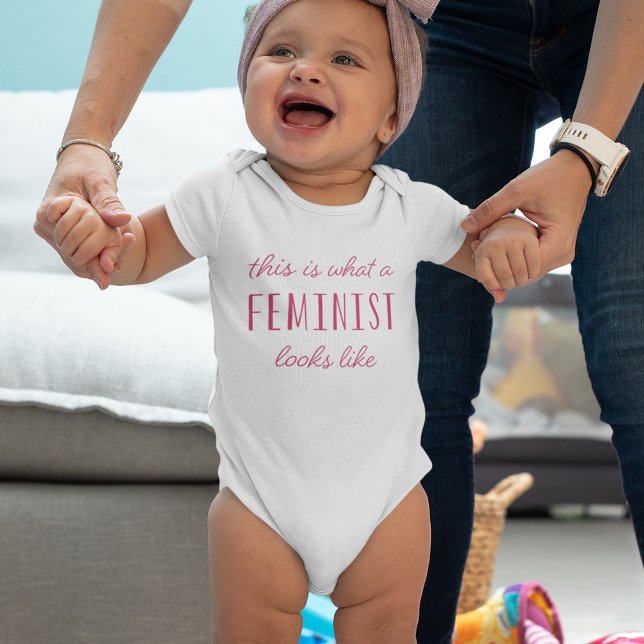 This is What a Feminist Looks Like Baby Bodysuit (Creator Uploaded)