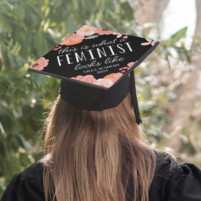 This is What a Feminist Looks Like  | Custom Graduation Cap Topper (Creator Uploaded)