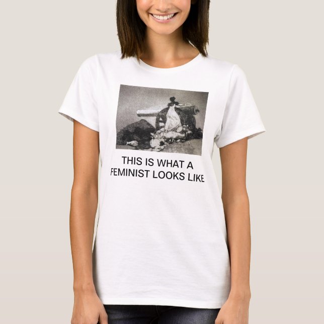 This Is What a Feminist Looks Like Goya Shirt (Front)