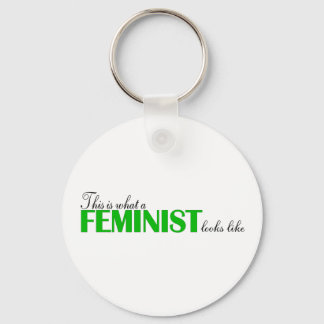 This Is What A Feminist Looks Like Keychain