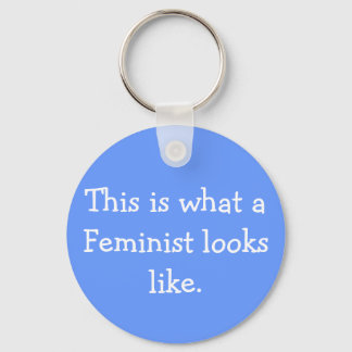This is What a Feminist Looks Like Keychain