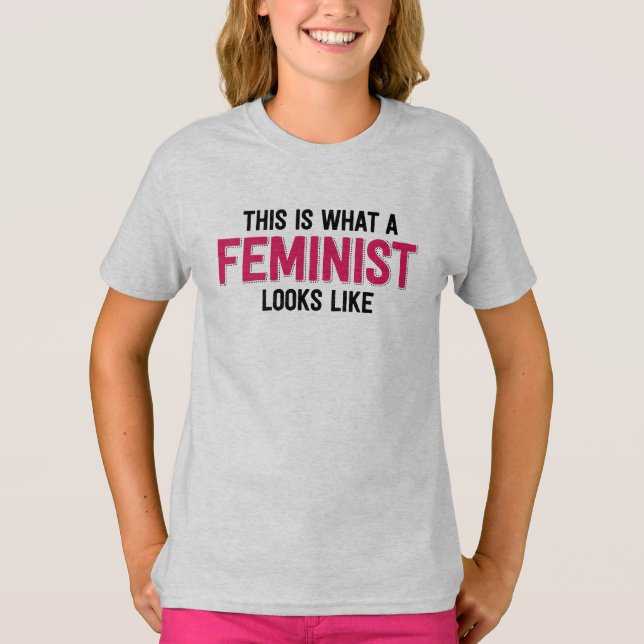 This is what a feminist looks like T-Shirt (Front)