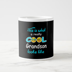 This Is What A Really Cool Grandson Looks Like Giant Coffee Mug