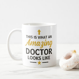 This is What an Amazing Doctor Looks Like Custom Coffee Mug