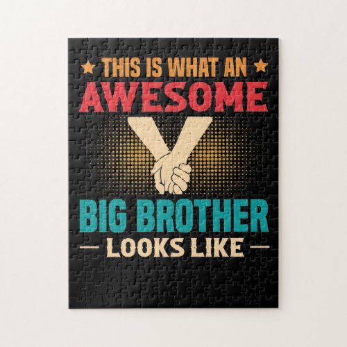 This Is What An Awesome Big Brother Looks Like T_S Jigsaw Puzzle