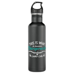 This Is What An Awesome Chiropractor Chiropractic Stainless Steel Water Bottle