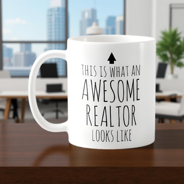 This is What an Awesome Realtor Looks Like Coffee Mug (Creator Uploaded)