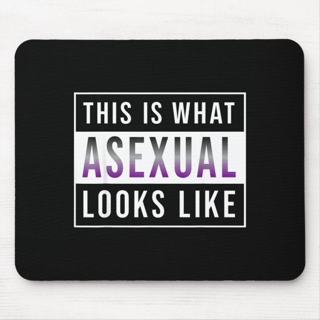 This Is What Aual Looks Like  Mouse Pad (Front)