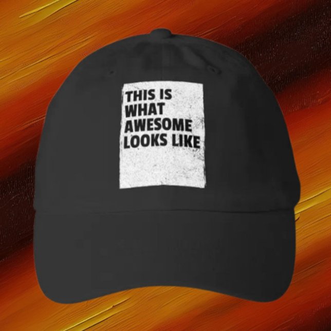 This Is What Awesome Looks Like Hat (Creator Uploaded)