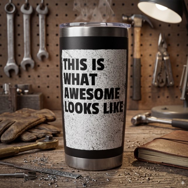 This Is What Awesome Looks Like Thermal Tumbler (Creator Uploaded)