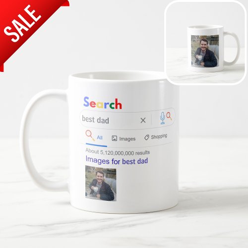 This is what the worlds BEST DAD Looks Like PHOTO Coffee Mug