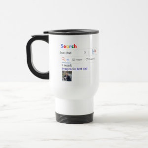 This is what the world's BEST DAD Looks Like PHOTO Travel Mug