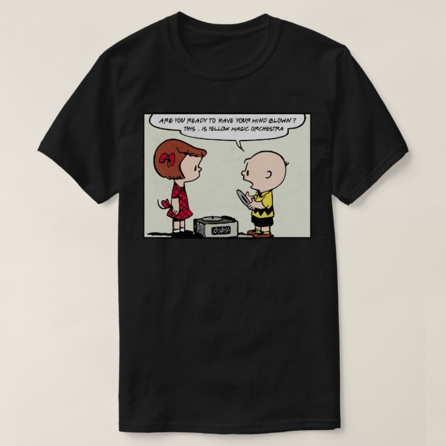 This Is YMO Vinyl Collector Fan Design T-Shirt (Design Front)