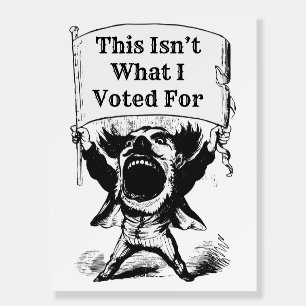 This Isn’t What I Voted For Foam Board