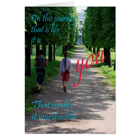 This Journey that is Life Cards (Front)