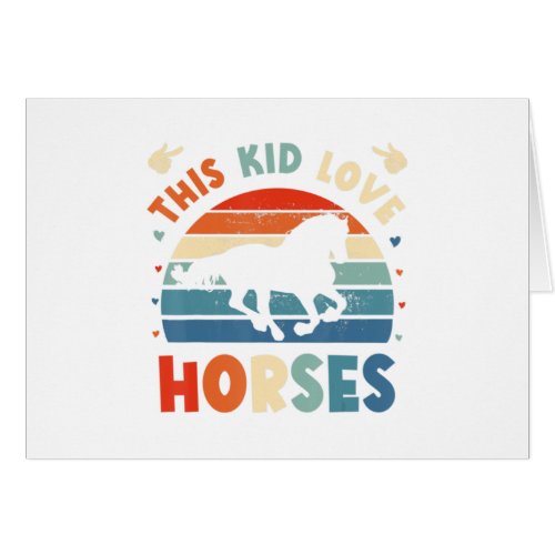 This Kid Love Horses Riding Horse Rider Rancher Eq