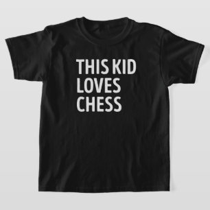 This Kid Loves Chess Player T-Shirt
