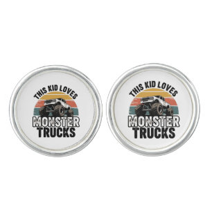 This Kid Loves Monster TrucksThis Kid Loves Monste Cufflinks