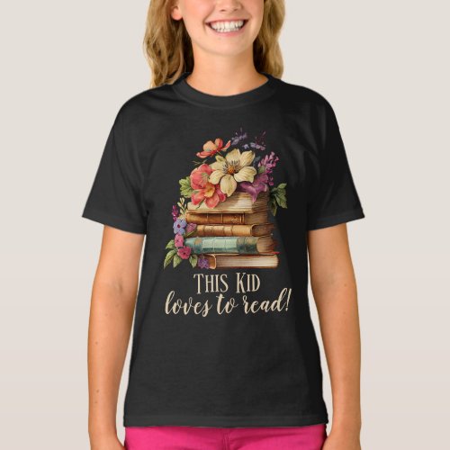 This Kid Loves To Read T_Shirt