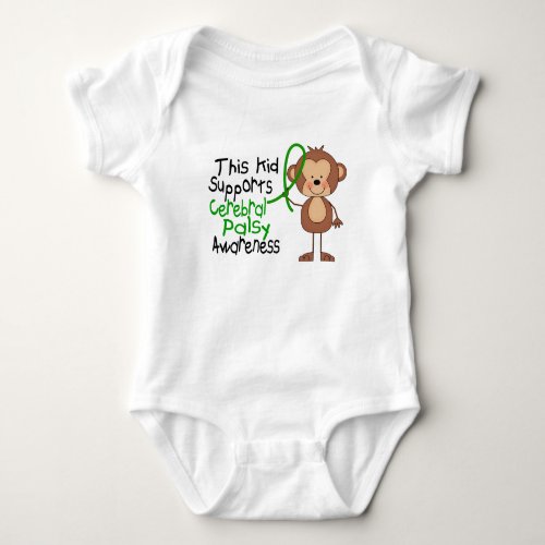 This Kid Supports Cerebral Palsy Awareness Baby Bodysuit