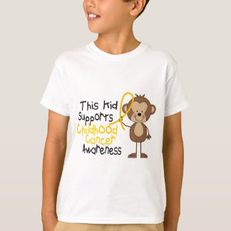 This Kid Supports Childhood Cancer Awareness T-Shirt