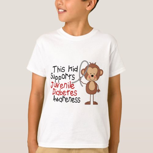 This Kid Supports Juvenile Diabetes Awareness T_Shirt