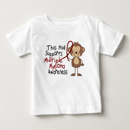 This Kid Supports Multiple Myeloma Awareness Baby T_Shirt