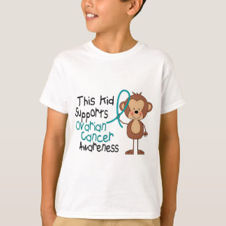 This Kid Supports Ovarian Cancer Awareness T-Shirt