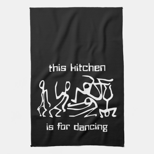 This Kitchen is for Dancing Towel (Vertical)