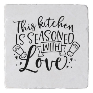 This Kitchen Is Seasoned With Love Trivet