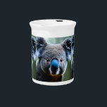This Koala Bear Just Loves A Selfie, Milk Pitcher<br><div class="desc">Pictured up close is a Koala Bear who just loves a selfie</div>