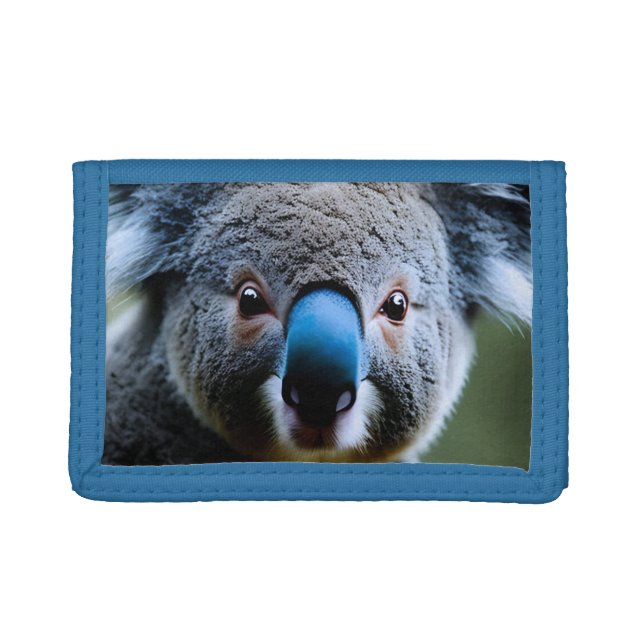 This Koala Bear Loves A Selfie, Trifold Wallet (Front)