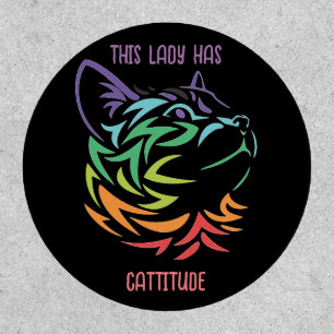 This Lady has Catitude Patch