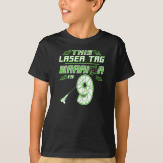 This Laser Tag Warrior is 9 Gaming 9th Birthday T-Shirt