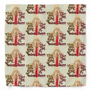 This Little Light Christian bandana