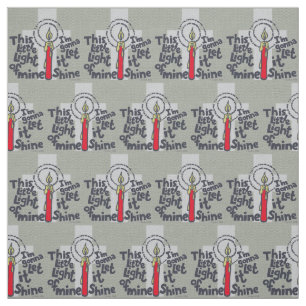 This Little Light Christian  Fabric