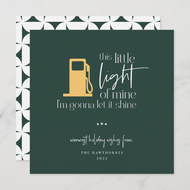 This Little Light Funny Gas Light Christmas (Front/Back)