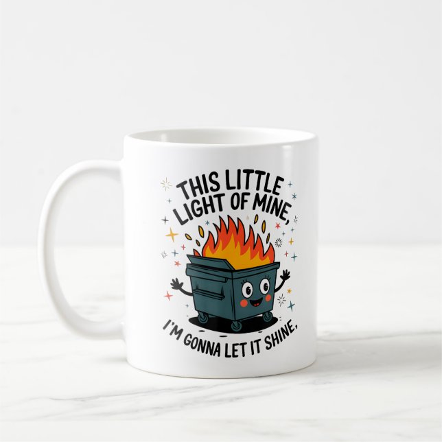This Little Light Of Mine I'm Gonna Let It Shine Coffee Mug (Left)