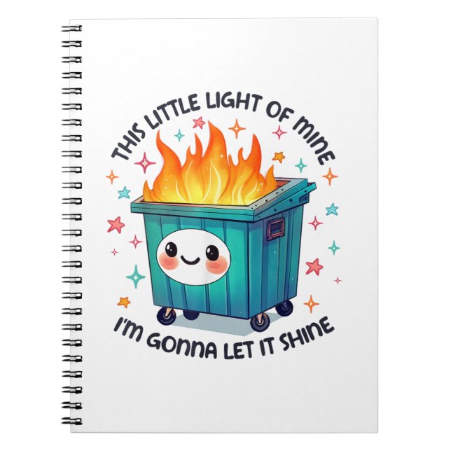 This Little Light of Mine I'm Gonna Let It Shine Notebook (Front)